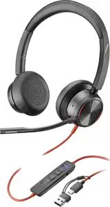 HP Poly Blackwire 8225 - headset - USB-C