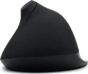 Miš EWENT Ergonomic Vertical, optički, 1600dpi, bežični, crni