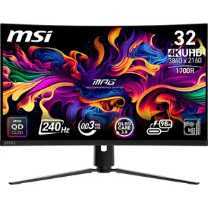 MSI OLED-Display MPG 321CURXDE - 80 cm (31.5) - 3840 x 2160 4K UHD