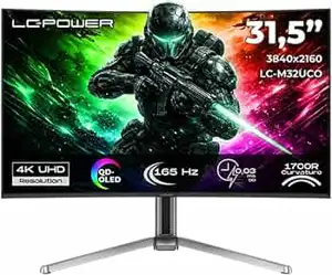 LC-Power QD-OLED Display LC-M32UCO - 80 cm (31.5) - 3840 x 2160 4K UHD