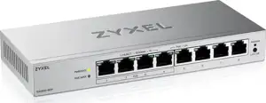 Zyxel GS1200-8HPV3 Managed L2 Gigabit Ethernet (10/100/1000) Power over Ethernet (PoE) Desktop Grey