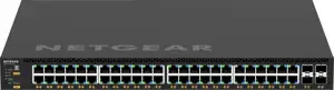 NETGEAR GSM4352 Managed L3 Gigabit Ethernet (10/100/1000) Power over Ethernet (PoE) 1U Black