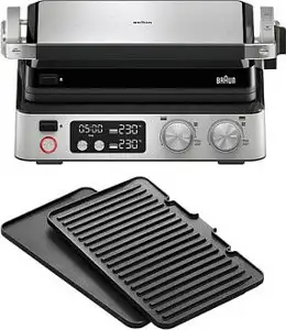Kontaktni roštilj Braun MultiGrill 7 CG7040, inox, 2000W
