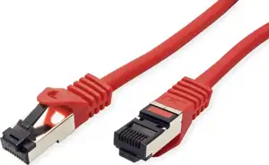 Roline VALUE S/FTP mrežni kabel Cat.8 (Class I), LSOH, stranded, 3.0m, crveni