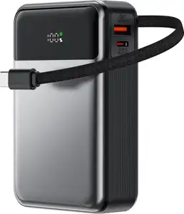 ACEFAST Power Bank PD65W with cable, 20000 mAh