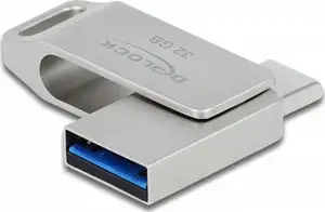 STICK DELOCK USB 3.2 Gen 1 USB-C + Typ-A Speicherstick 32GB - Metallgehuse