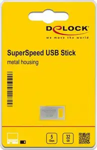 STICK DELOCK USB 3.2 Gen 1 Speicherstick 32GB - Metallgehuse