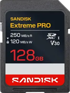 SanDisk Extreme PRO SD UHS-I 128 GB SDXC