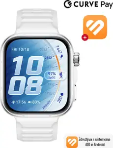 Pametni sat Huawei Watch Fit 5 Pro, bijeli