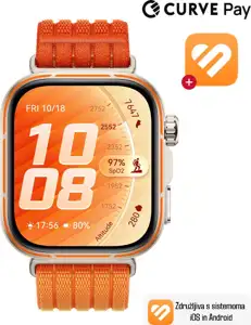 Pametni sat Huawei Watch Fit 5 Pro, narančasti