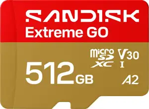 SanDisk Extreme GO 512 GB MicroSDXC UHS-I