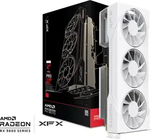 XFX RX 9070 GRE White Triple Fan 12GB GDDR6