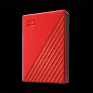 WD My Passport 6TB Portable, USB 3.0 crveni