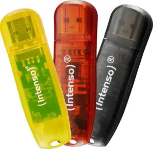 STICK Intenso USB Flash Drive 2.0 32GB Rainbow Line triple Pack