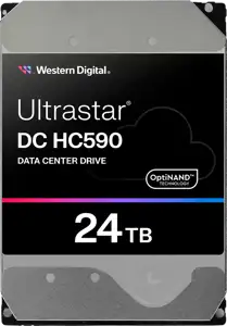 HDD Server WD/HGST ULTRASTAR DC HC590 (3.5’’, 24TB, 512MB, 7200RPM, SATA 6Gb/s, 512E SE NP3) SKU: 0F65684