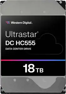 Western Digital Ultrastar DC HC555 internal hard drive 18 TB 7200 RPM 512 MB 3.5