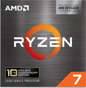 AMD Ryzen 7 5800X3D processor 3.4 GHz 96 MB L3 Box