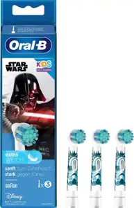 Zamjenske glave za električnu četkicu Oral-B Kids 3+ Star Wars EB10S-3, 3 kom