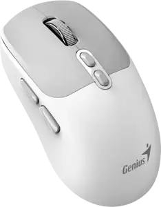 Genius NX-8080S, bežični miš, silent, BT, bijeli