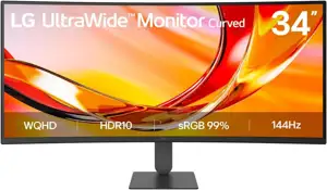 LG 34U640B 34'' WQHD, 144 Hz, 2xHDMI,DP,HAS,USB-C