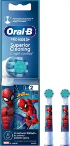 Zamjenske glave za električnu četkicu Oral-B Pro Kids 3+ Spider-Man EB10S-2, 2 kom