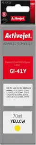 Activejet AC-G41Y Ink Bottle (Replacement for Canon GI-41Y 4545C001; Supreme; 70 ml; yellow)