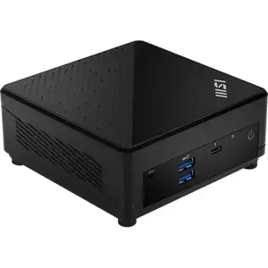 Mini stolni računalnik MSI Cubi 5 1M-437BEU / Core 7 / 16GB DDR5 / 512 GB SSD / WiFi 6E + BT 5.3 / 1x2.5Gbps + 1x1Gbps / Windows 11 Pro (crni)