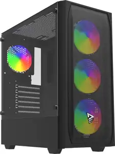 Savio Noctis Flow RGB Cube Black