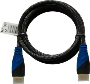 Savio CL-48 HDMI cable 2 m HDMI Type A (Standard) Black,Blue