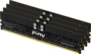 RIMM 128 GB DDR5-6400 (4x 32 GB) Quad-Kit ECC (black, KF564R32RBE2K4-128, Renegade Pro, Registered, INTEL XMP, AMD EXPO)