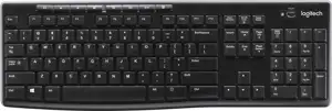 Logitech Wireless Keyboard K270 (black, DE-Layout, Retail)