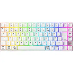 Cherry XTRFY K33 Compact Wireless (white, DE-Layout, Rubberdome)