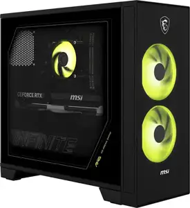 MSI MAG Infinite S AI 2NVL5-012XEU Core Ultra 5 225F 16GB DDR5 1TB SSD GeForce RTX 5060 8GB VENTUS 2X OC V1 AW-XB560NF (Wi-Fi 6E) Bluetooth 5.3 500W noOS Black 2Y