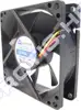 Hladnjak za kućište Chieftec AF-0925S, crni, 92×92×25mm, 2200 rpm, 25 dB