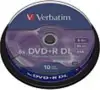 DVD+R DL Verbatim Double Layer, Kapacitet 8.5 GB, 10 komada, Brzina 8×