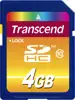 Memorijska kartica SD 4 GB Transcend HC Class 10