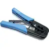 Trendnet TC-CT68, RJ-11 RJ-45 Crimp Cut Strip Tool, All steel construction for long term durability, Built-in cutter and stripper