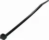 Transmedia KB 2-100 S, Cable-Tie, 100 x 2,5 mm, packing: 100 pcs in Polybag, for binding up to o 25 mm, black