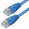 Kabel mrežni UTP, Cat. 5e, 0,5m, CCA, 26AWG, Savitljivi, Pla