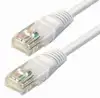 Kabel mrežni UTP, Cat. 5e, 2m, CCA, 26AWG, Savitljivi, Bijel