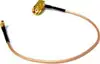 MaxLink MMCX-RSM90, pigtail 25cm RG316 MMCX - RSMA male 90 degree angle