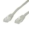 Kabel mrežni UTP, Cat. 6, 5m, CCA, 24AWG, Savitljivi, Sivi