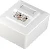 Transmedia 2xWestern 8 8 socket Cat6