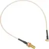 MikroTik ACMMCXRPSMA, MMCX to RPSMA pigtail,for adding secon