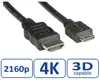 Roline VALUE HDMI High Speed Cable with Ethernet, Type A M - Type C M (mini), 2.0m, 11.99.5580