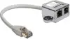 Adapter DELOCK, UTP Cat.5 doubler, 1x RJ45 (M) na 2x RJ45 (Ž