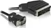 Kabel DELOCK, SCART (M) na VGA (M), 2.0m