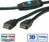 Roline HDMI High Speed kabel, HDMI M - HDMI M, 30m, sa pojačanjem, 14.01.3465