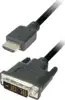 Transmedia Monitor Cable DVI HDMI 2m, C197-2L