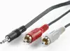 Kabel 1 x 3.5mm Jack M / 2x chinch M, 1.5 m